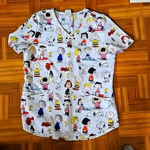 Snoopy Women's scrub top small